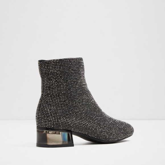 NWT ALDO Sparkle Ankle Boot - Picture 3 of 9
